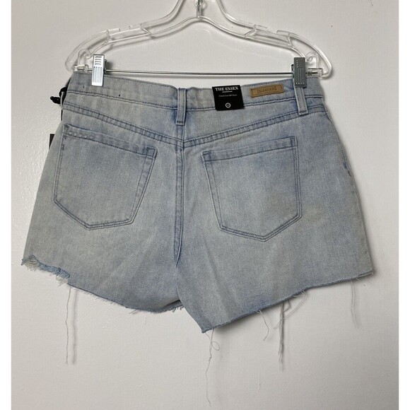BLANK NYC Shorts The Essex Distressed Destroyed Cut Off Jean Size 29 Blue - Picture 2 of 13